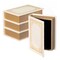 Vintiquewise Set of 4 Vintage Book Design Decorative Boxes – Wedding Card Boxes, Keepsake Boxes, Craft Storage, Jewelry Organizers, Safe Boxes, Table Decor, or Simply as Decorative Storage